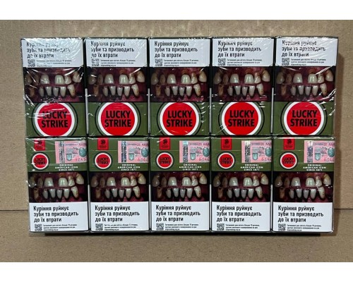 Lucky Strike Unliited Red (Акциз, МРЦ 109,52)